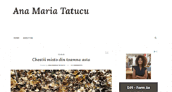 Desktop Screenshot of anamariatatucu.com